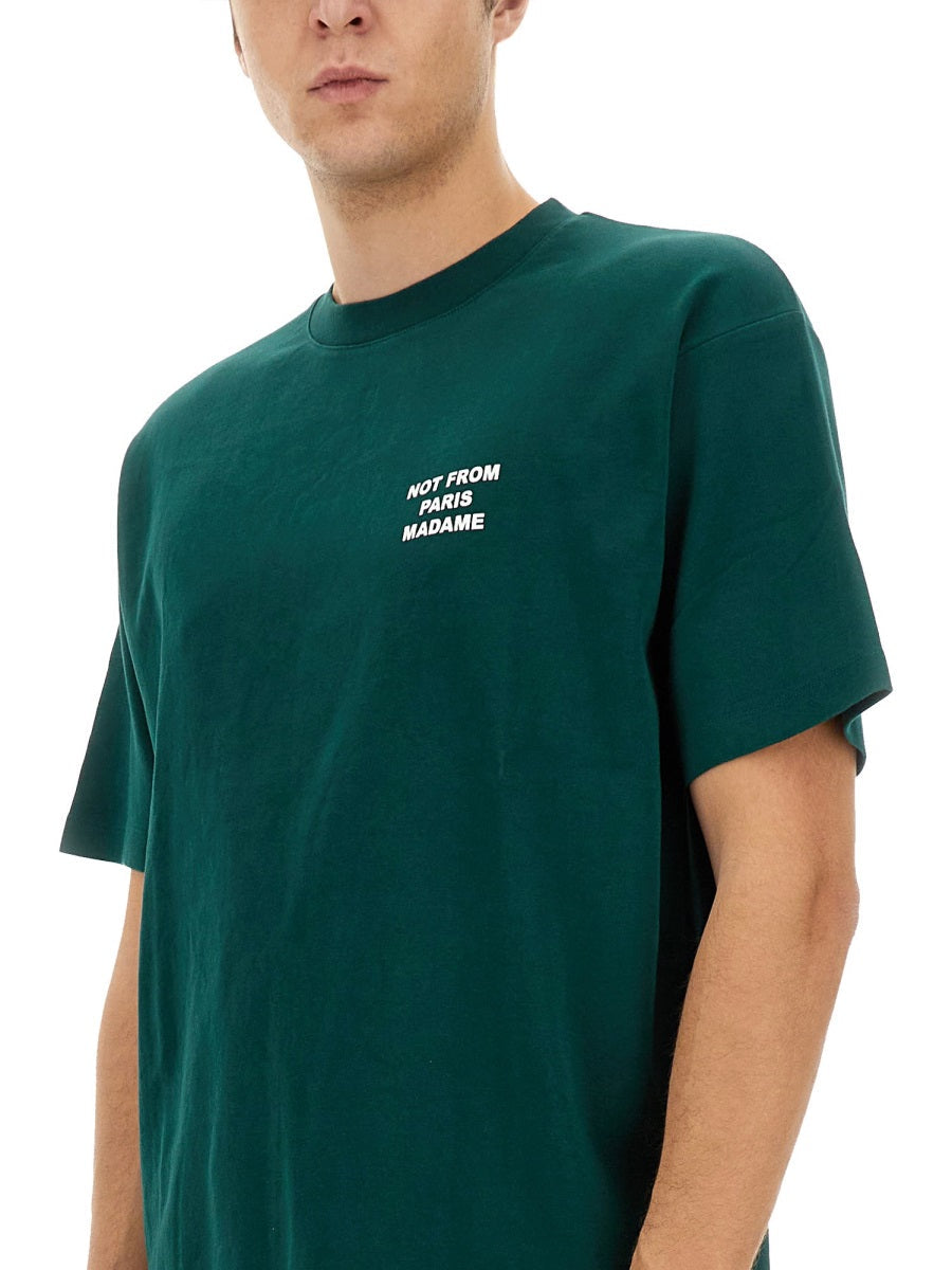 Drôle De Monsieur T Shirt In Cotone