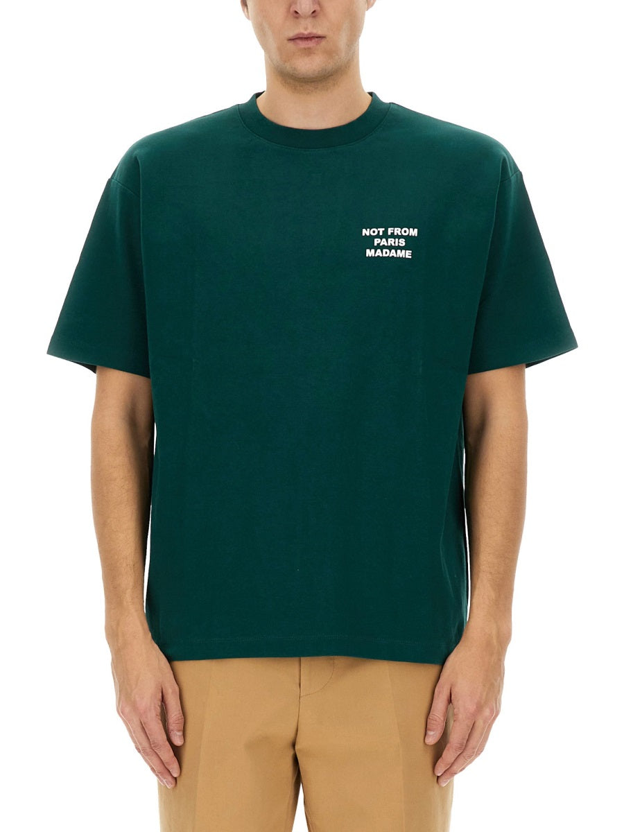 Drôle De Monsieur T Shirt In Cotone