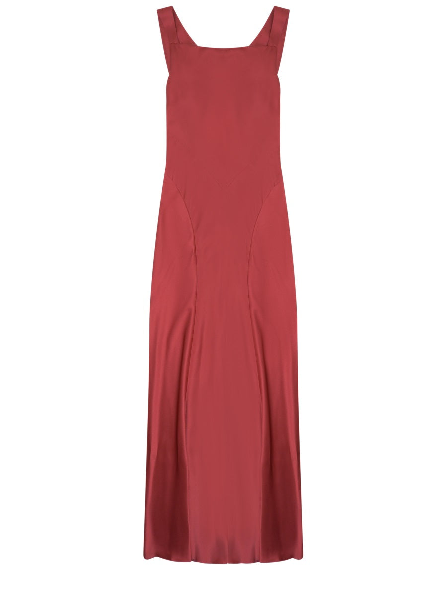 Alberta Ferretti Silk Blend Long Dress
