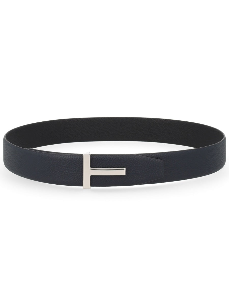 Tom Ford Cintura Con Fibbia "T"
