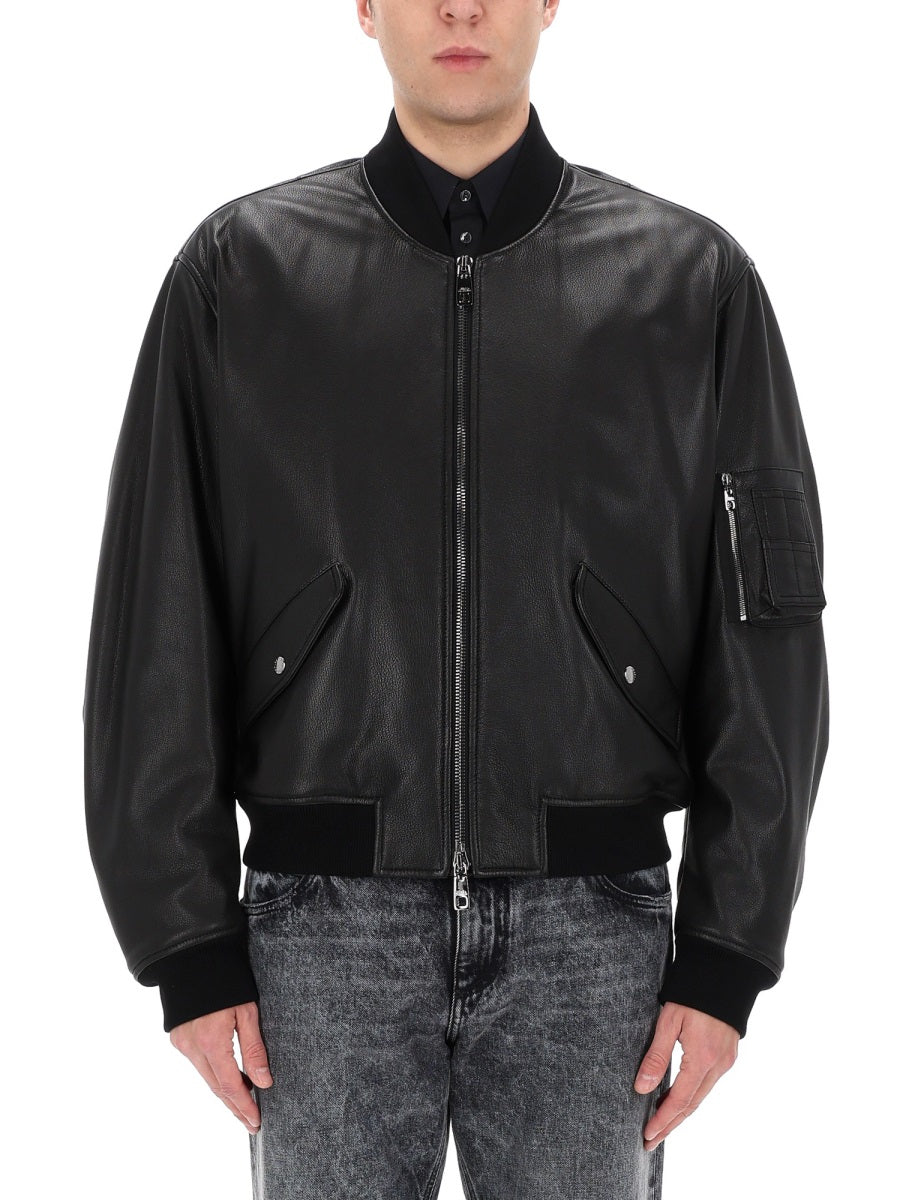 Dolce & Gabbana Leather Jacket