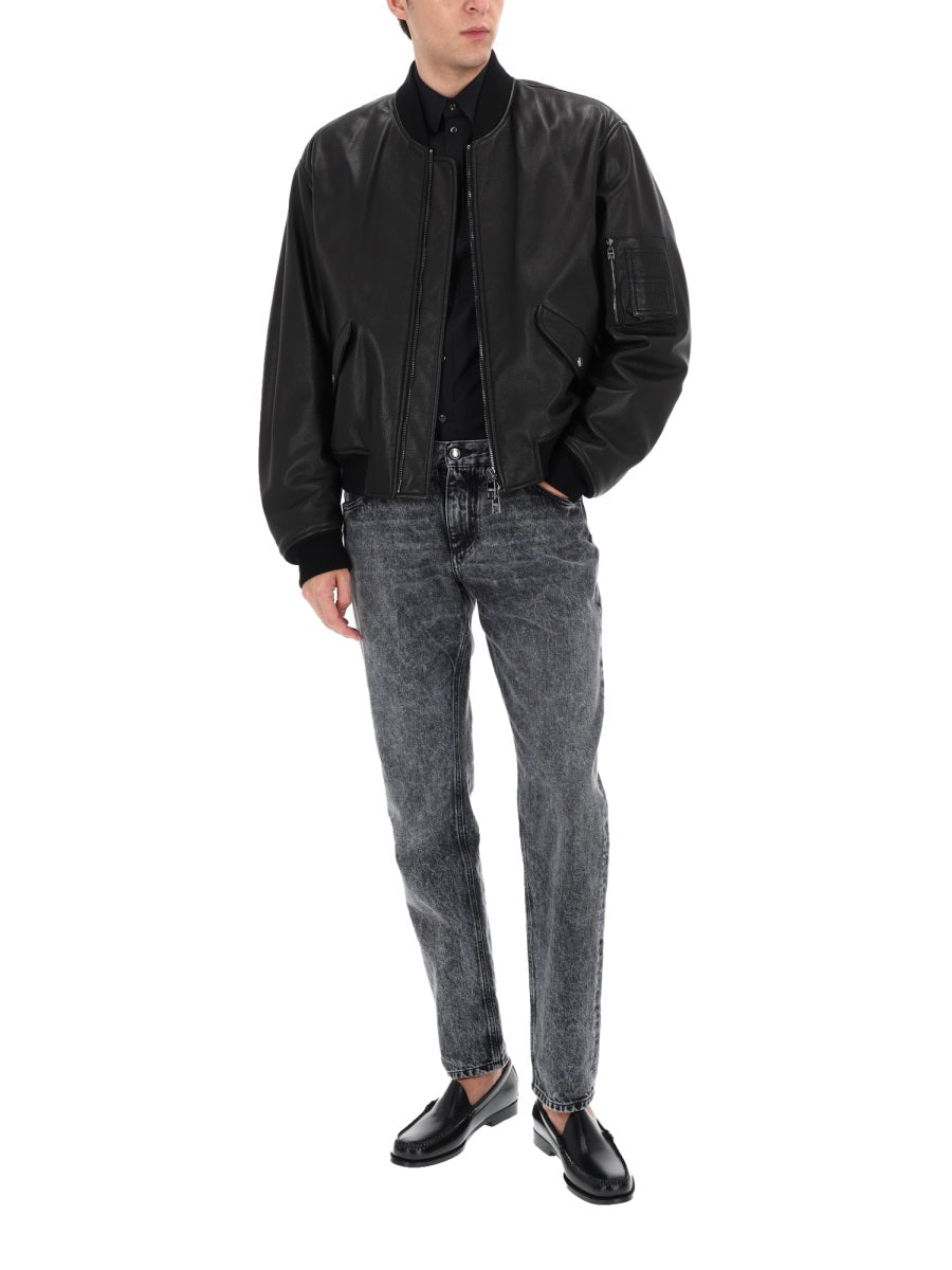 Dolce & Gabbana Leather Jacket