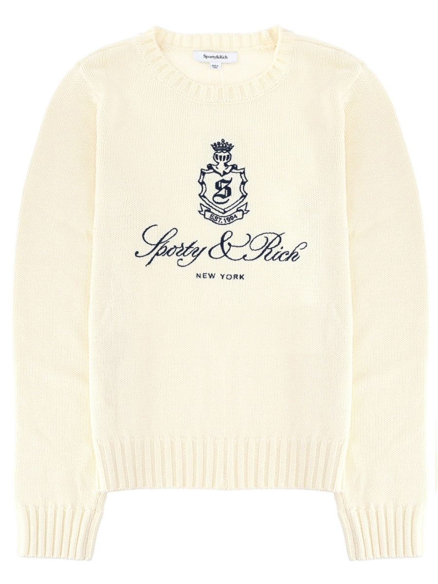 Sporty&Rich Jersey With Logo