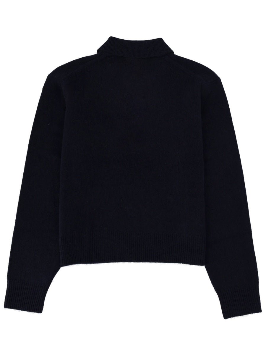 Sporty&Rich Cashmere Polo Shirt