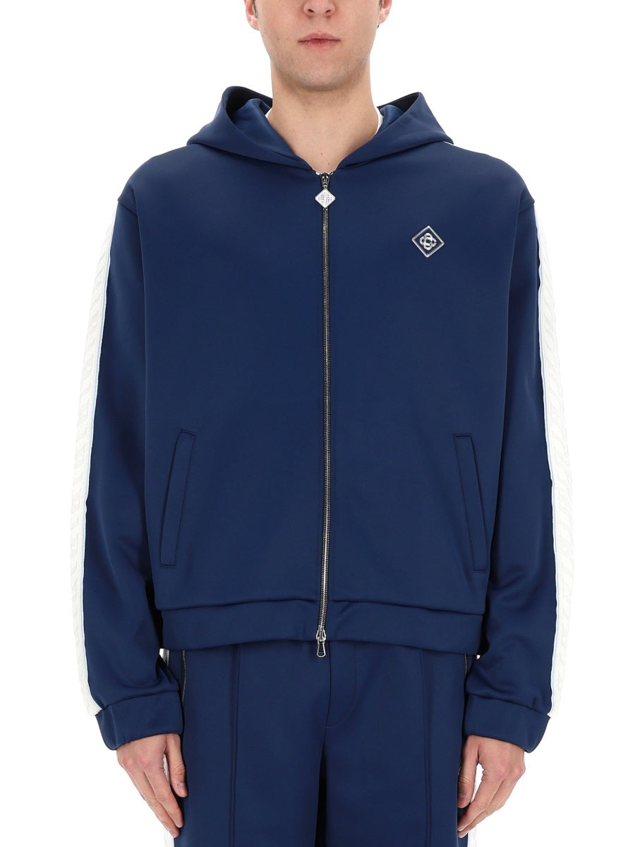Casablanca Zipper Hoodie