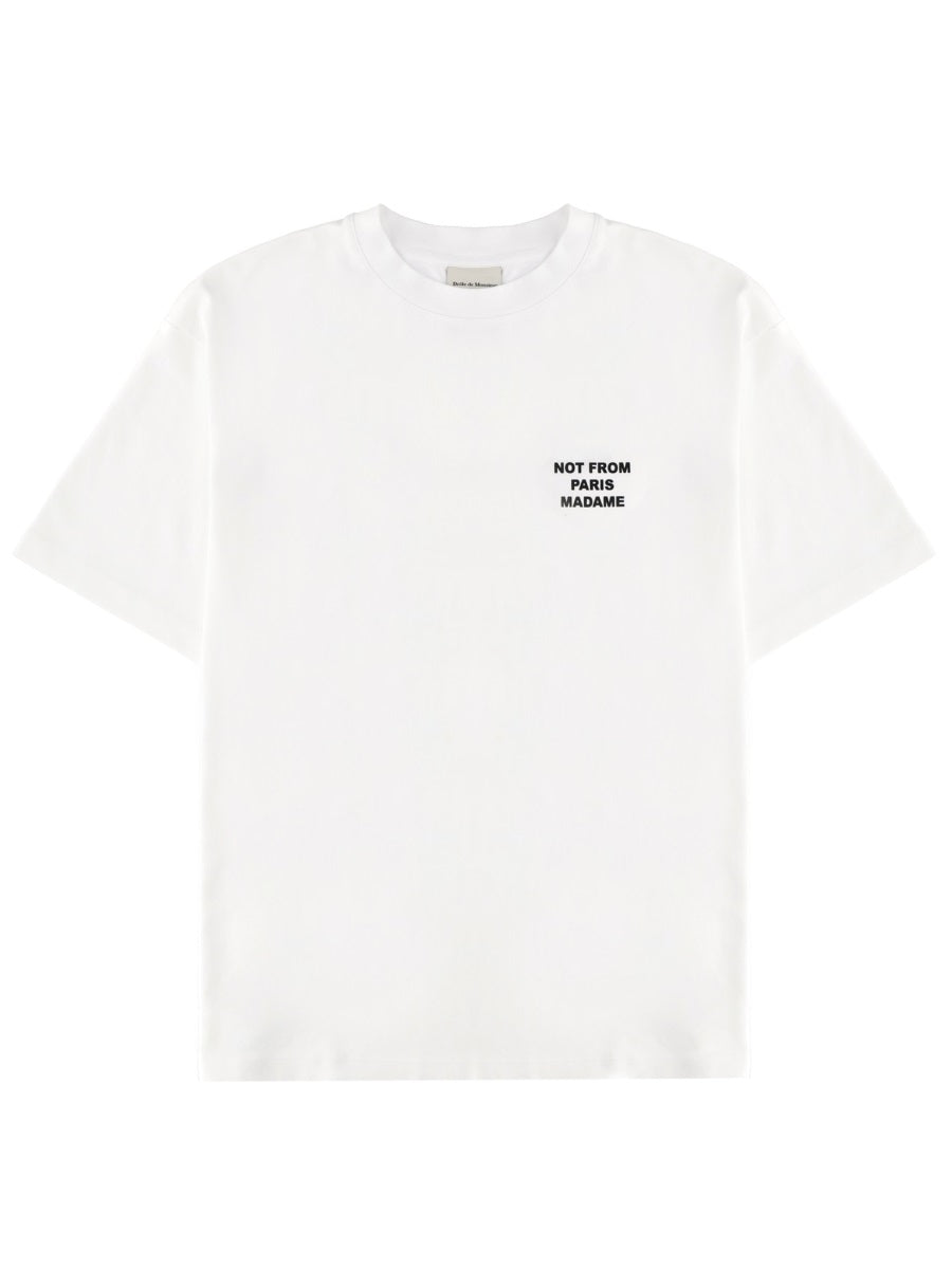 Drôle De Monsieur T Shirt In Cotone
