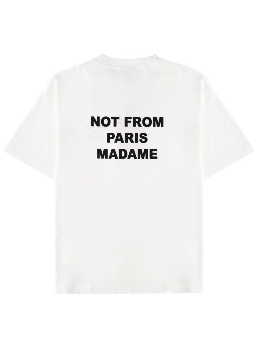Drôle De Monsieur T Shirt In Cotone