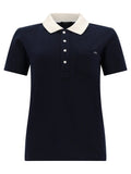 A.P.C. Polo Shirt With Logo And Contrasting Collar