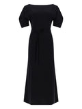 Lemaire Cotton And Linen Midi Dress