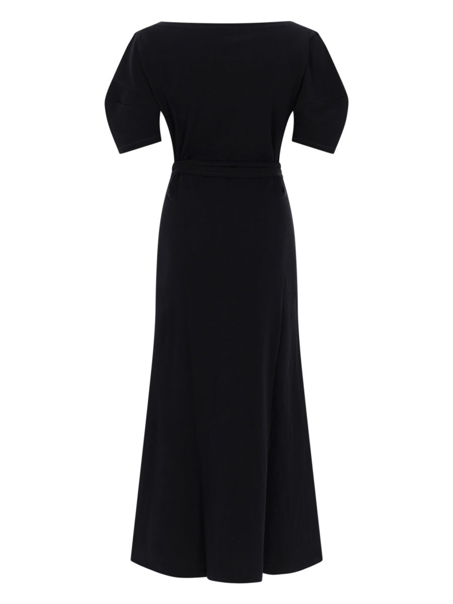 Lemaire Cotton And Linen Midi Dress