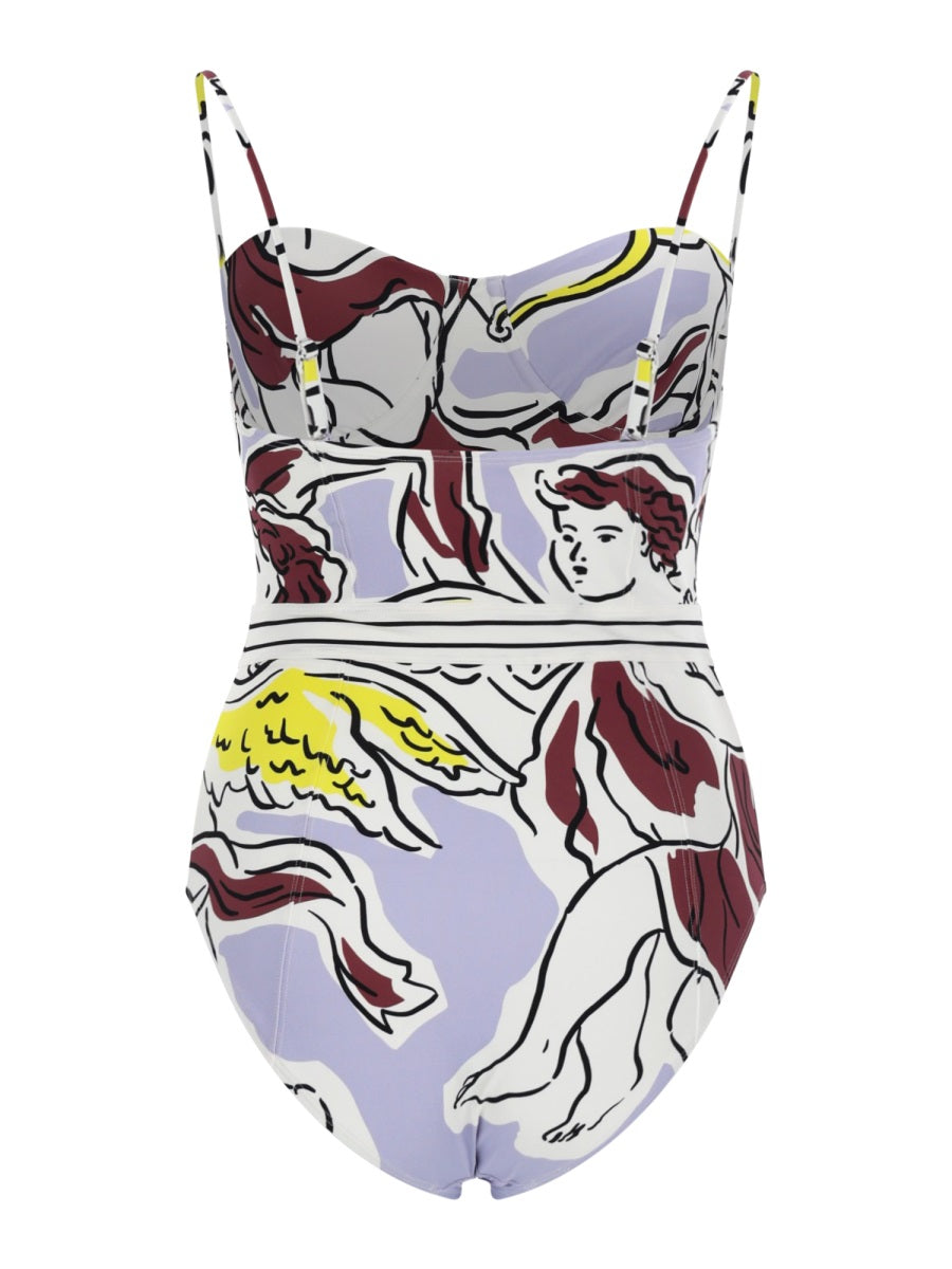 Tory Burch One Piece Swimsuit With Print