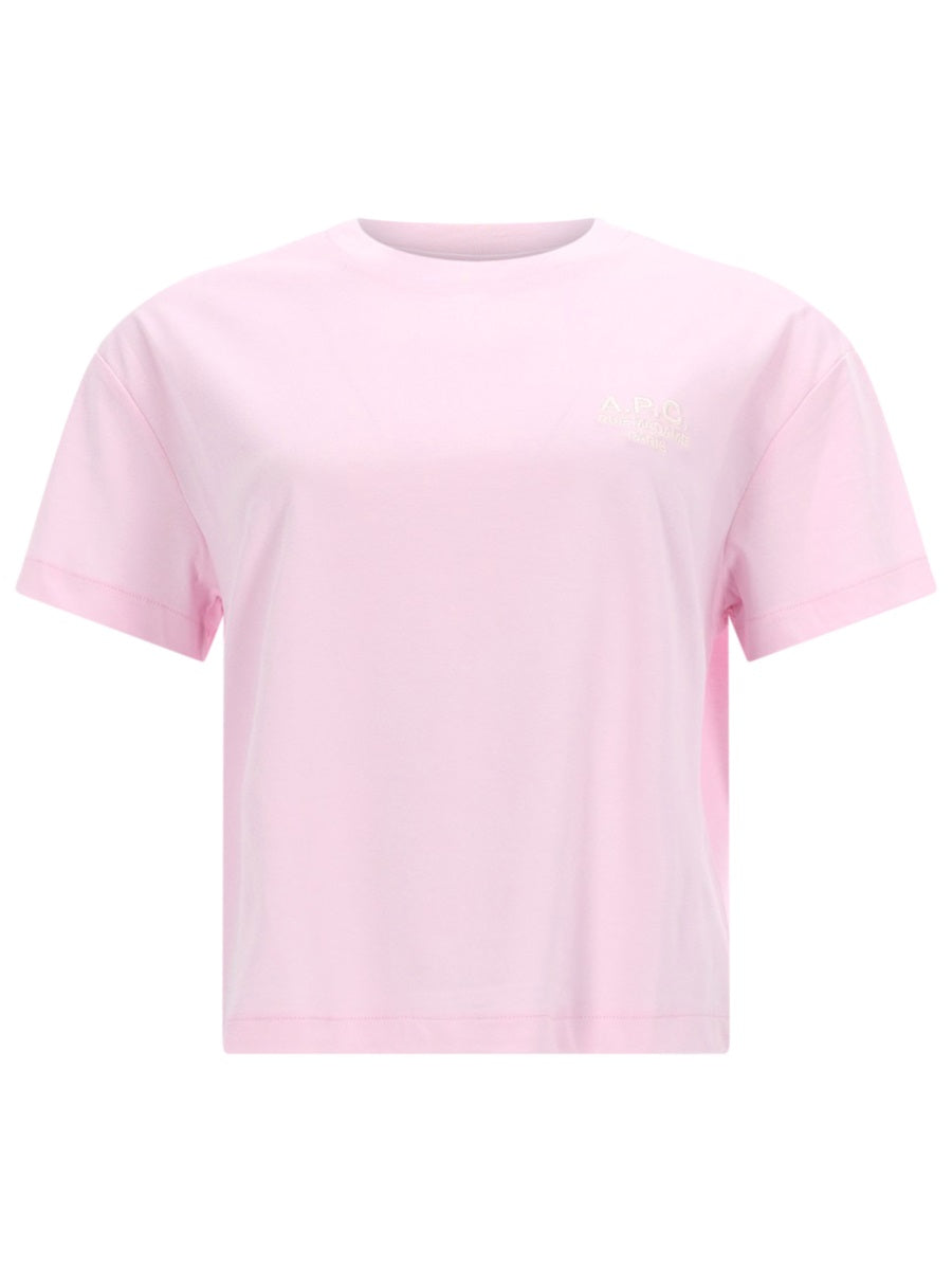 A.P.C. T Shirt With Logo