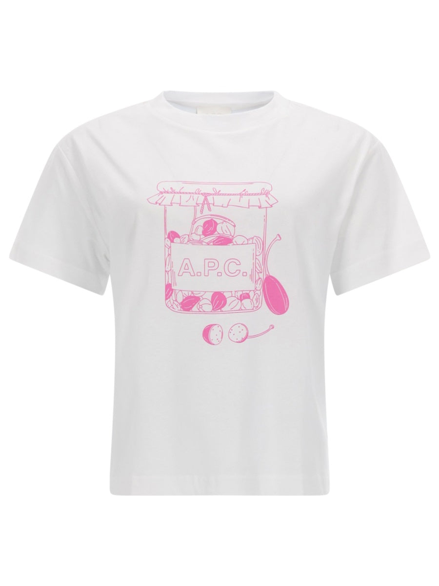 A.P.C. T Shirt With Print