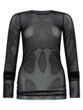 Rick Owens Lilies "Basic Ls T" T Shirt