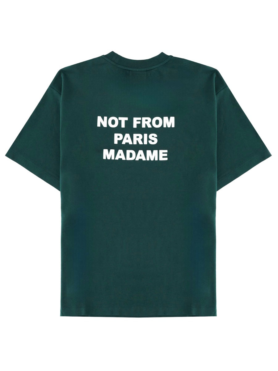 Drôle De Monsieur T Shirt In Cotone
