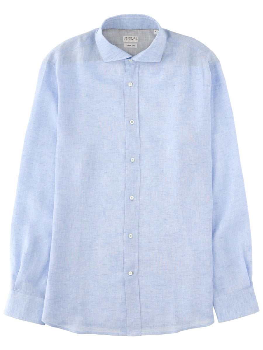 Brunello Cucinelli Camicia In Lino