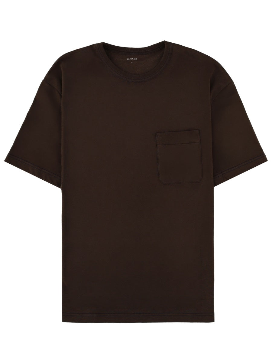 Lemaire T Shirt Con Taschino