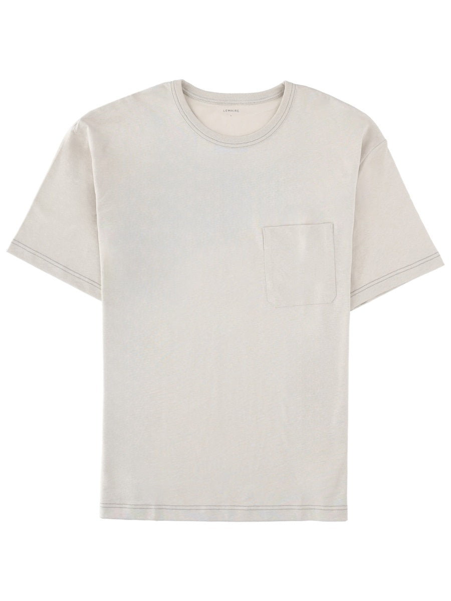 Lemaire T Shirt Con Taschino