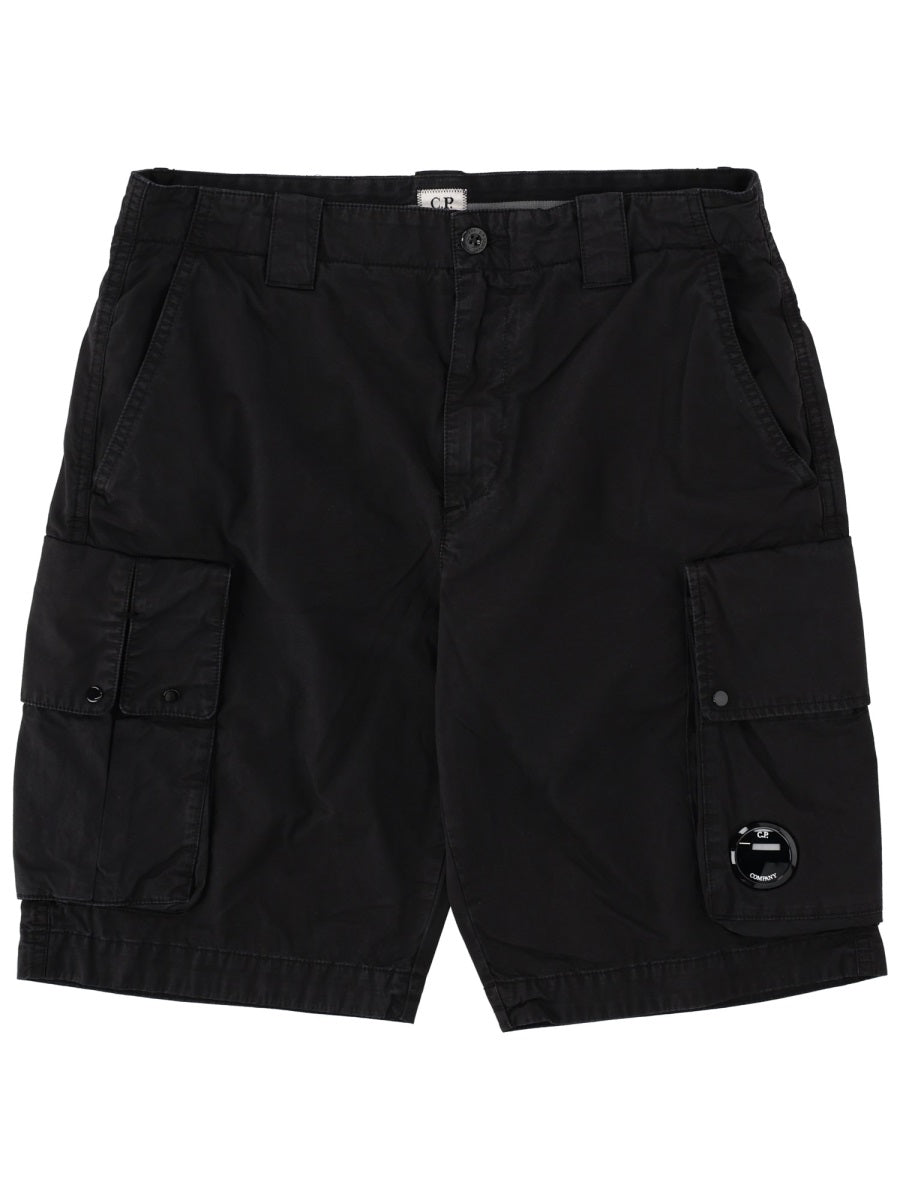 C.P. Company Shorts Cargo Con Patch Logo