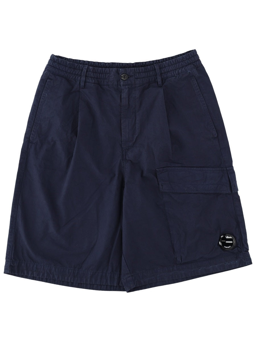 C.P. Company Shorts Cargo Con Patch Logo