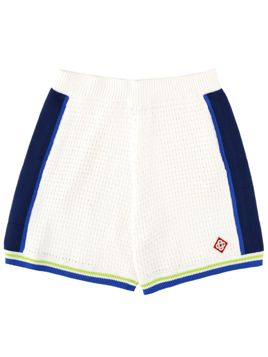 Casablanca Crochet Shorts