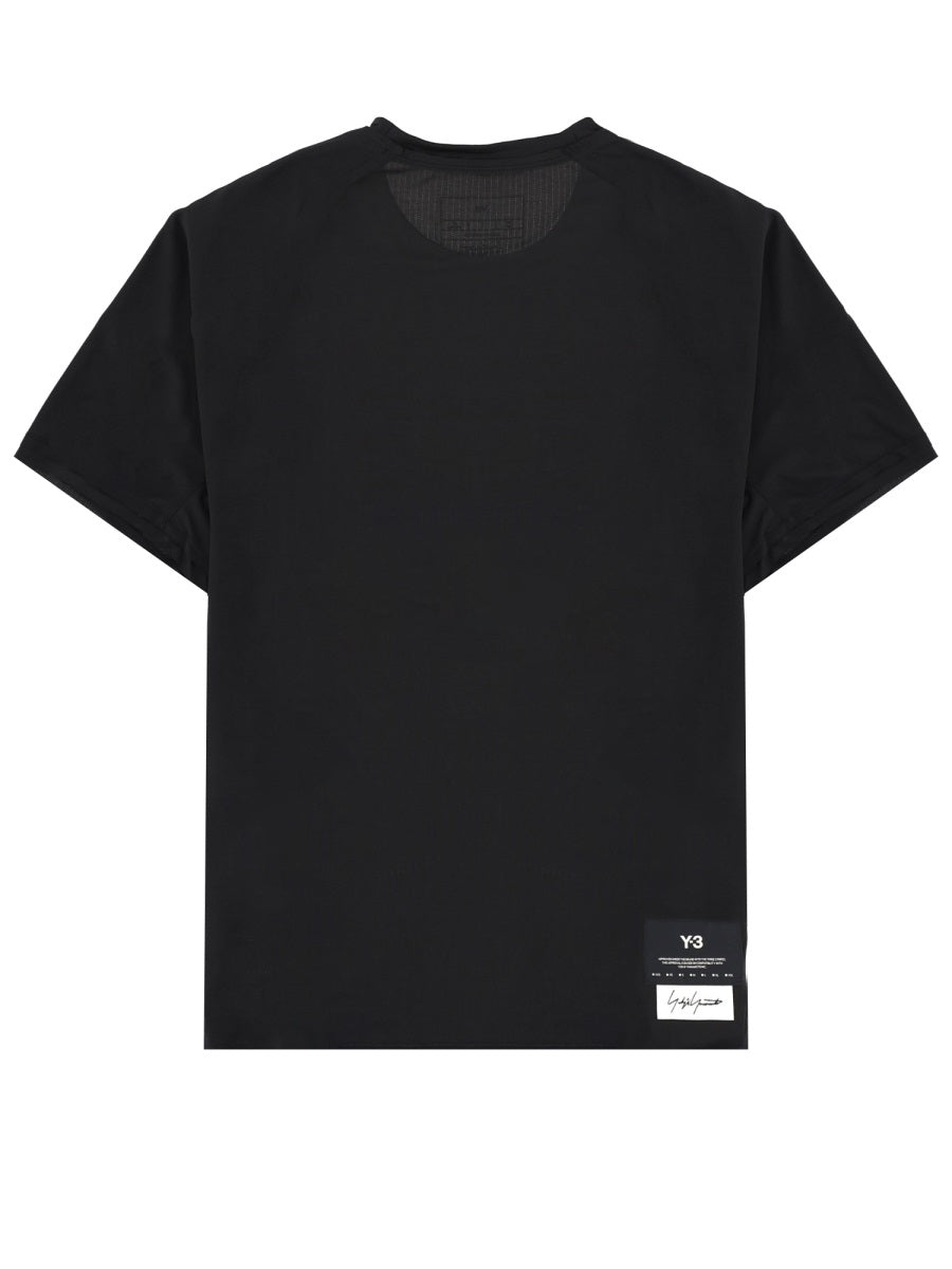Y 3 T Shirt Con Patch Logo