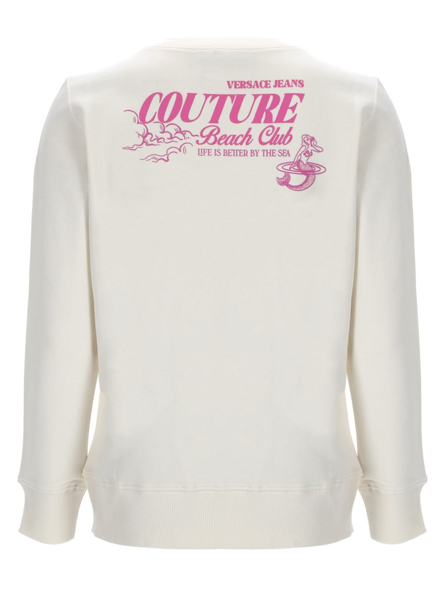 Versace Jeans Couture Felpa Con Stampa