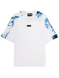 Versace Jeans Couture T Shirt Con Placca Logo