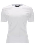 Versace Jeans Couture T Shirt Con Logo Glitterato