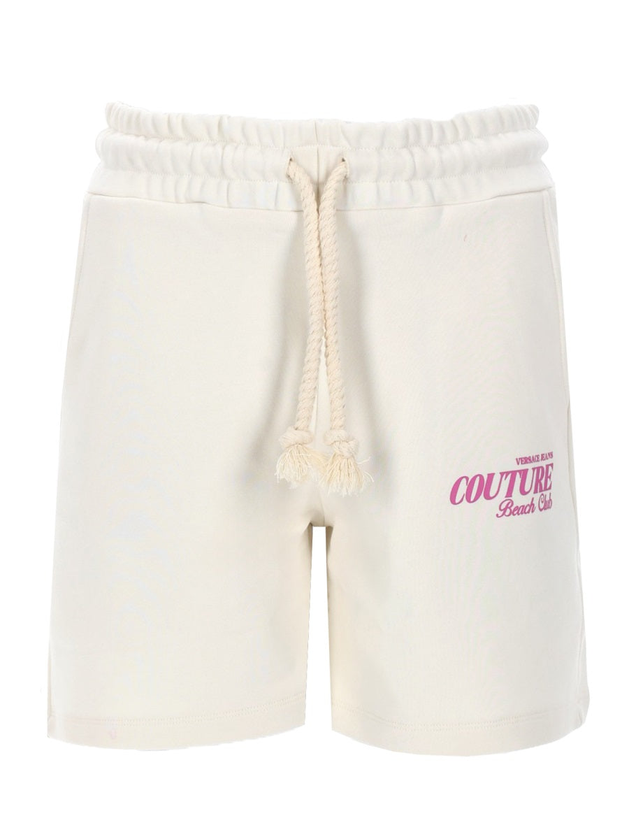 Versace Jeans Couture Shorts Con Logo