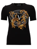 Versace Jeans Couture T Shirt Con Stampa Logo