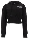 Versace Jeans Couture Felpa Crop Con Logo