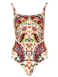 Etro Costume Intero Con Motivo Paisley Floreale
