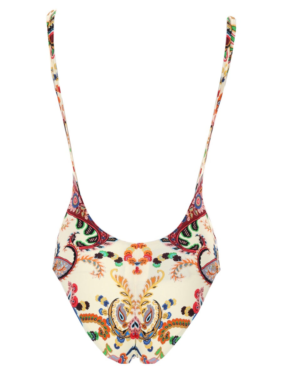 Etro Costume Intero Con Motivo Paisley Floreale