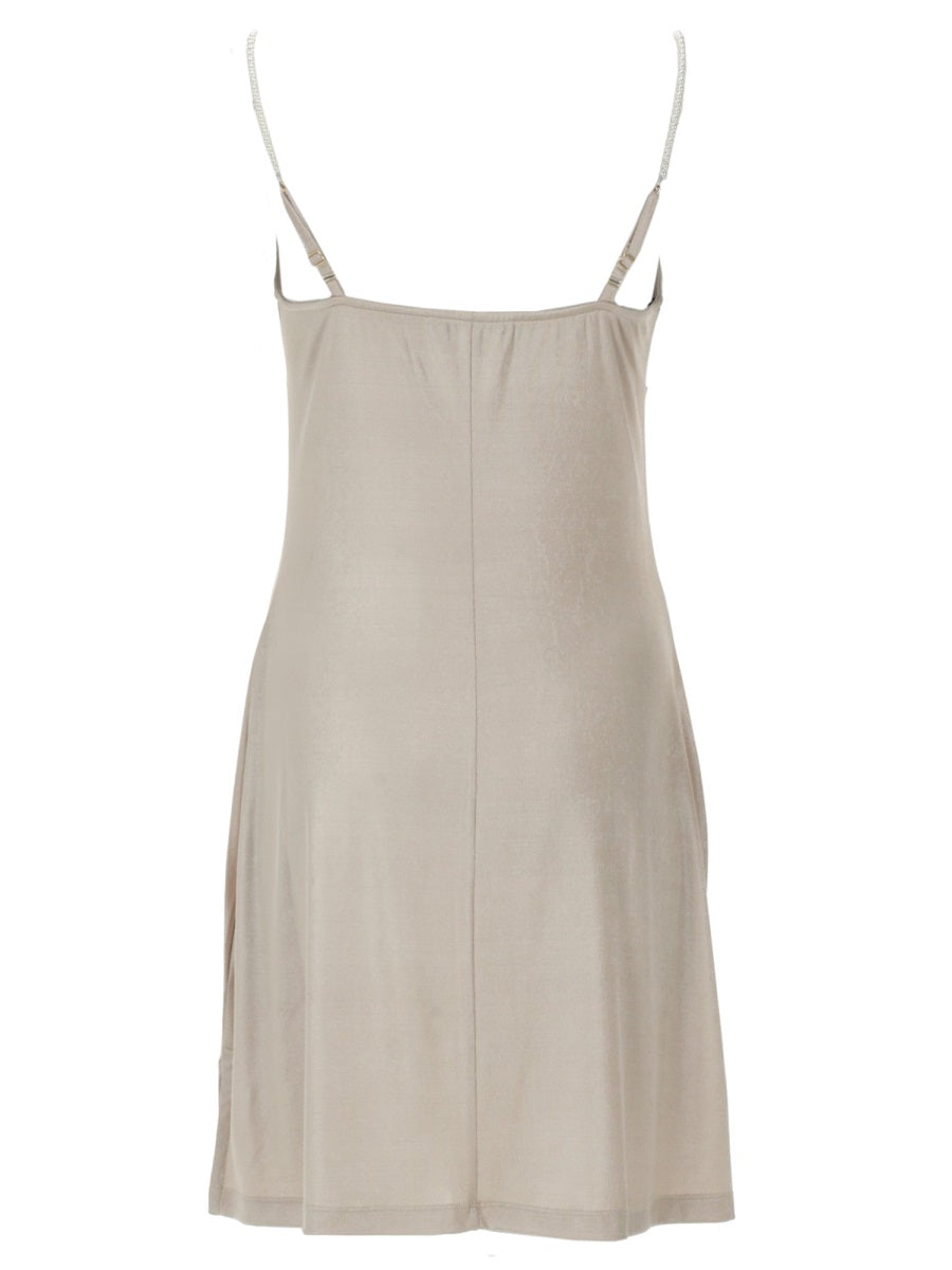 Versace Jeans Couture Mini Abito In Raso