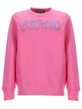 Versace Jeans Couture Felpa In Jersey Di Cotone