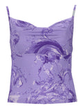 Versace Jeans Couture Top In Viscosa