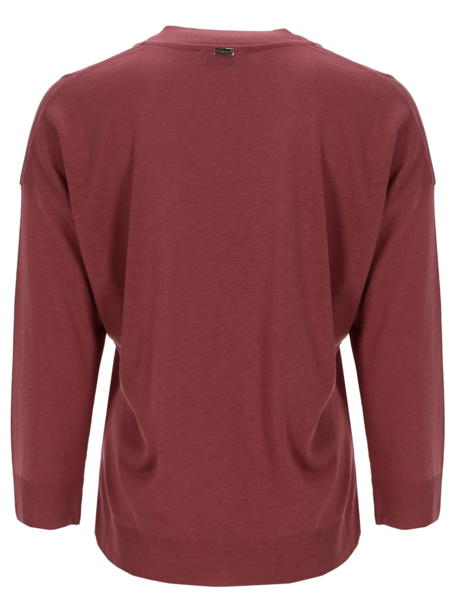 Herno Maglia In Glam Knit Effect