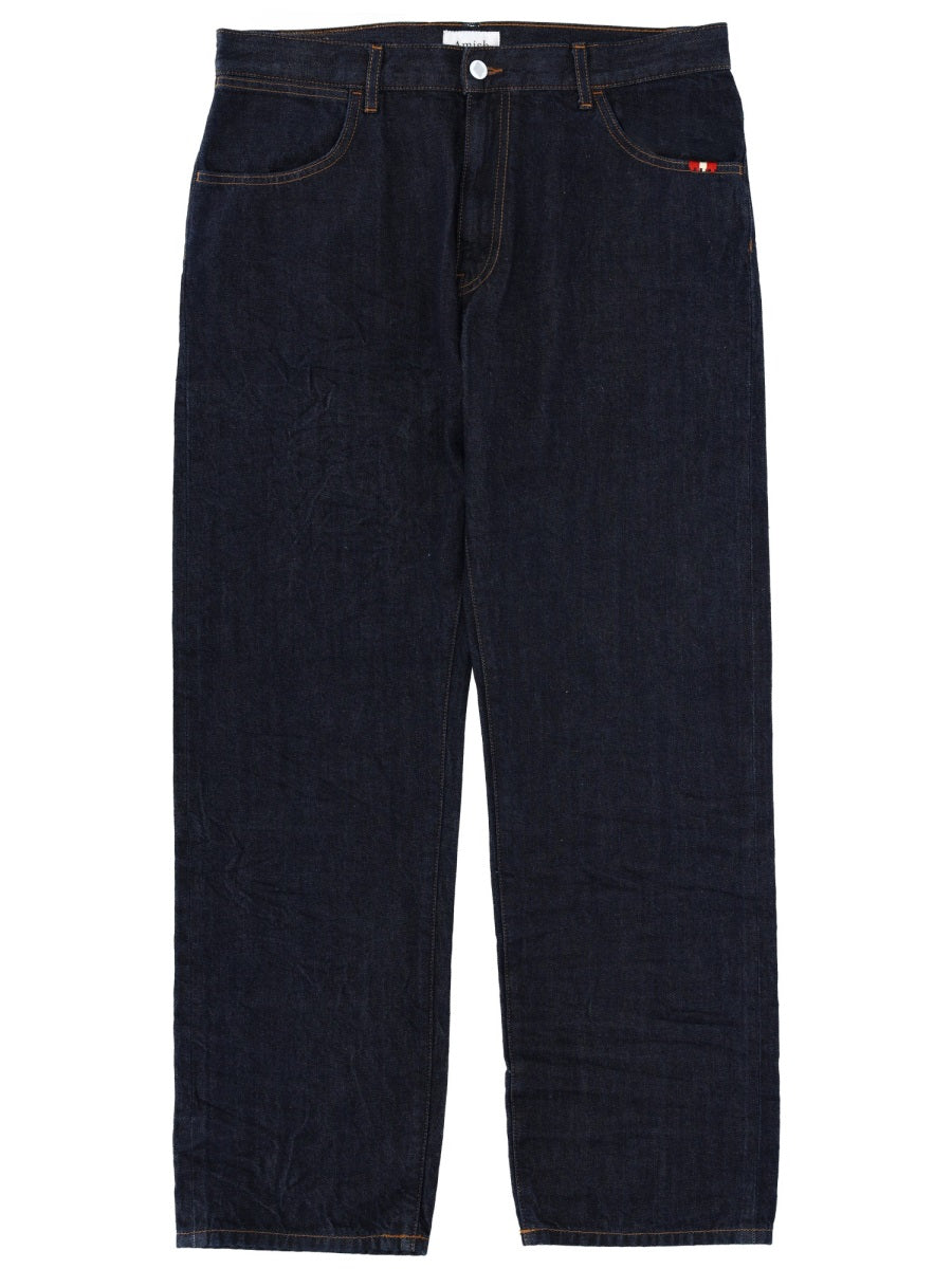 Amish Jeans "James Wash Crinkle"