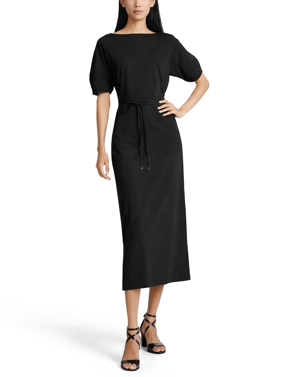Lemaire Cotton And Linen Midi Dress