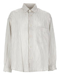 Amish Camicia In Cotone "Crinckle"