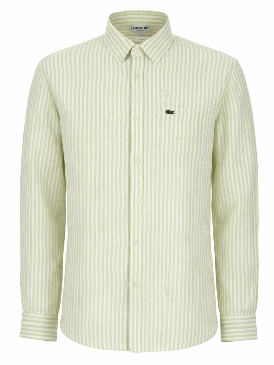 Lacoste Camicia Con Logo