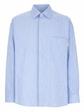 Amish Camicia In Cotone "Crinckle"