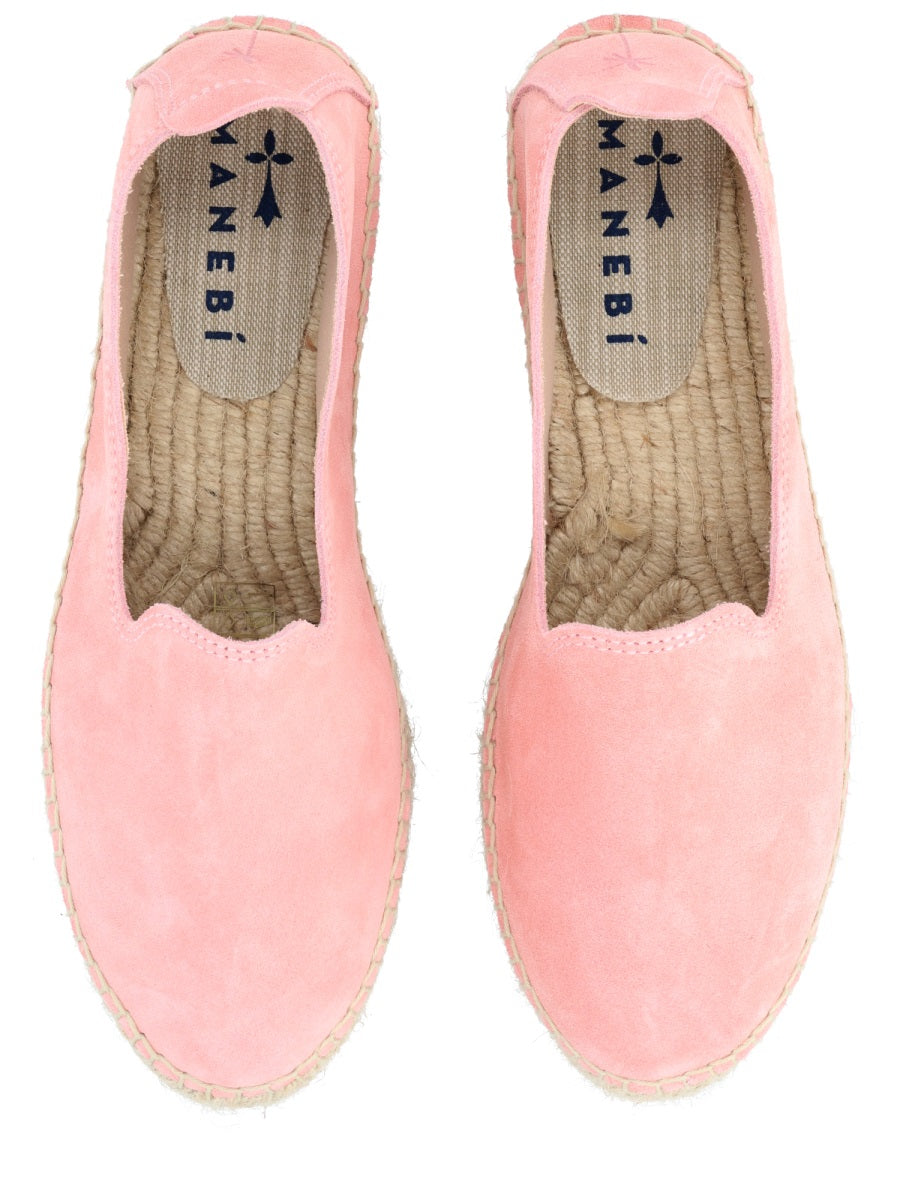 Manebi Espadrilla In Suede