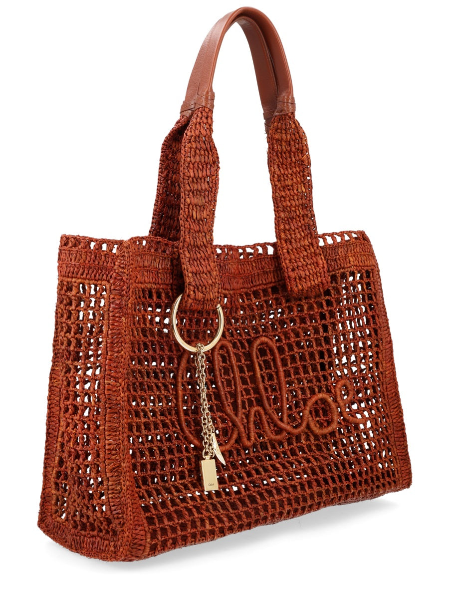 Chloé Borsa Tote "Summer Banana East West"