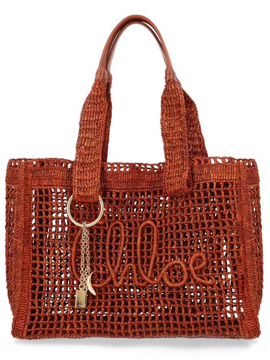 Chloé Borsa Tote "Summer Banana East West"