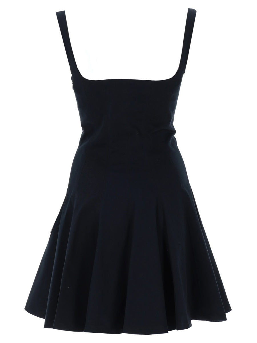 Versace Jeans Couture Mini Abito Con Fibbie "Baroque"