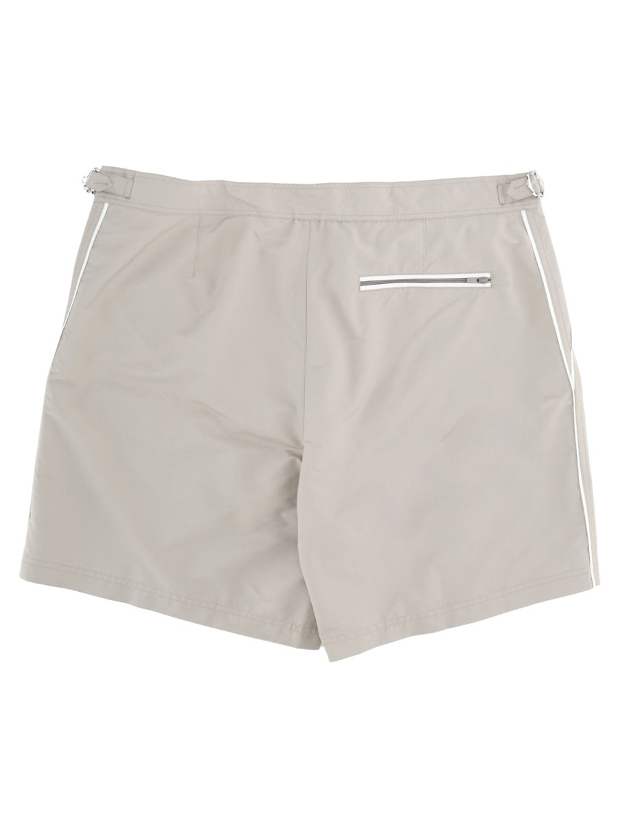 Brunello Cucinelli Costume Da Bagno Con Logo