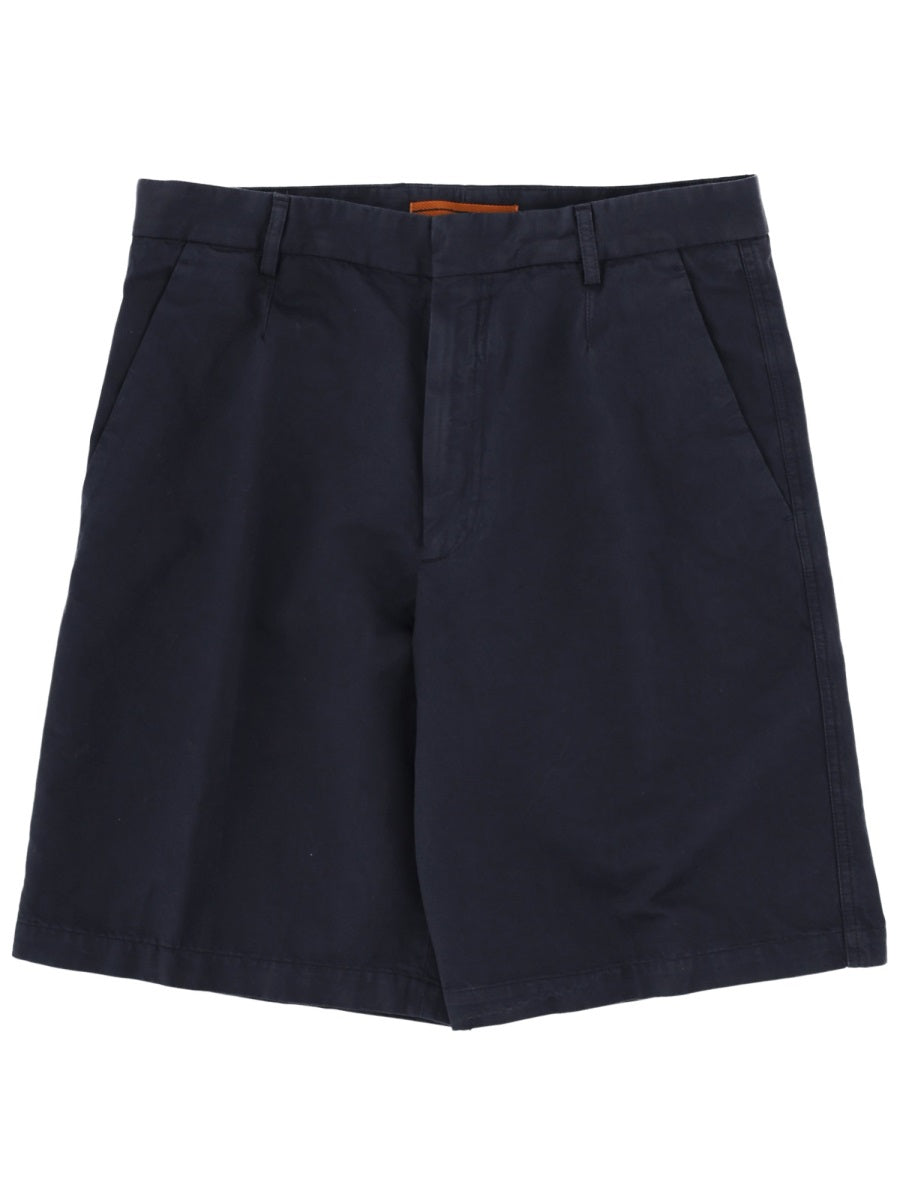 Zegna Shorts In Cotone