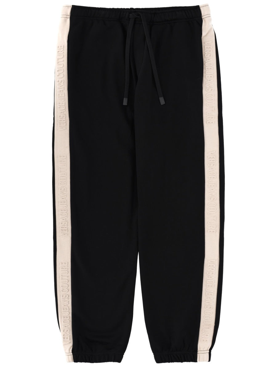 Versace Jeans Couture Pantalone Jogging Con Logo